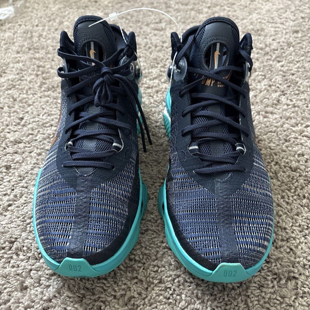Nike Air Zoom GT Jump 2 Men's Size 10 Basketball Shoes Obsidian Blue DJ9431-401